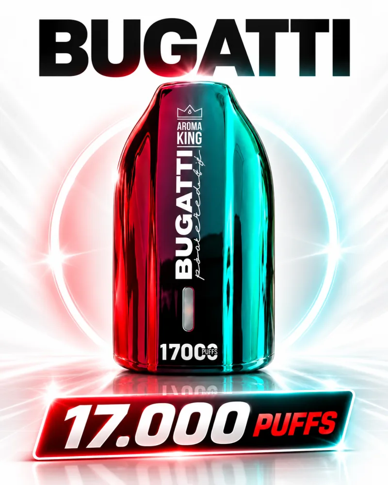Aroma King · Bugatti · 17.000 puffs